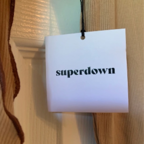 NWT Superdown Katarina Cut Out Asymmetrical Mini Dress Size Medium - Picture 12 of 12